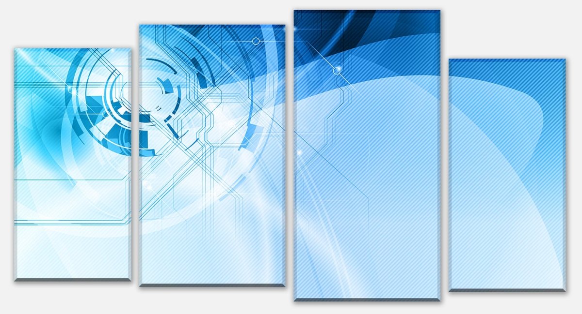 Leinwandbild Mehrteiler Abstrakt Technik 2 M0428 Leinwandbild Mehrteiler Abstrakt Technik 2 M0428