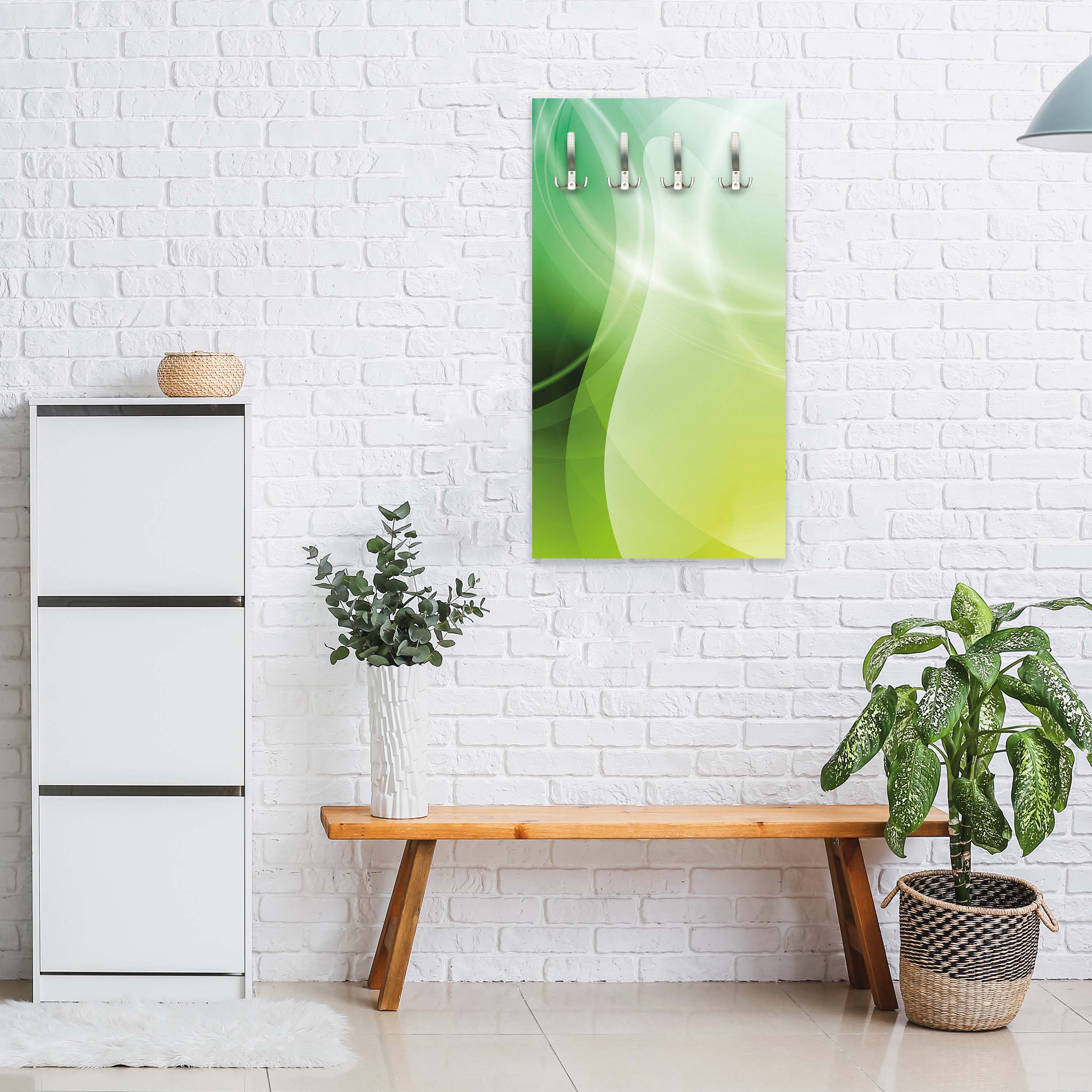 Garderobe Abstrakt Grüner Traum M0429 entdecken - Bild 6 Garderobe Abstrakt Grüner Traum M0429 entdecken - Bild 6