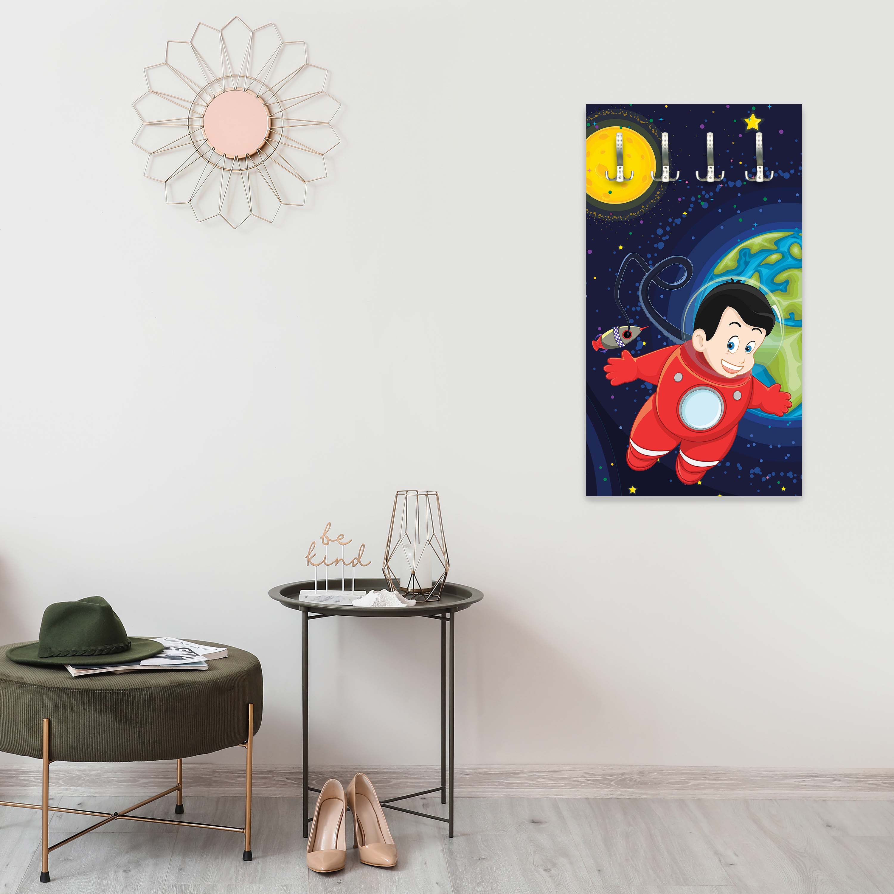 Garderobe Junge im Weltall M0430 entdecken - Bild 6 Garderobe Junge im Weltall M0430 entdecken - Bild 6