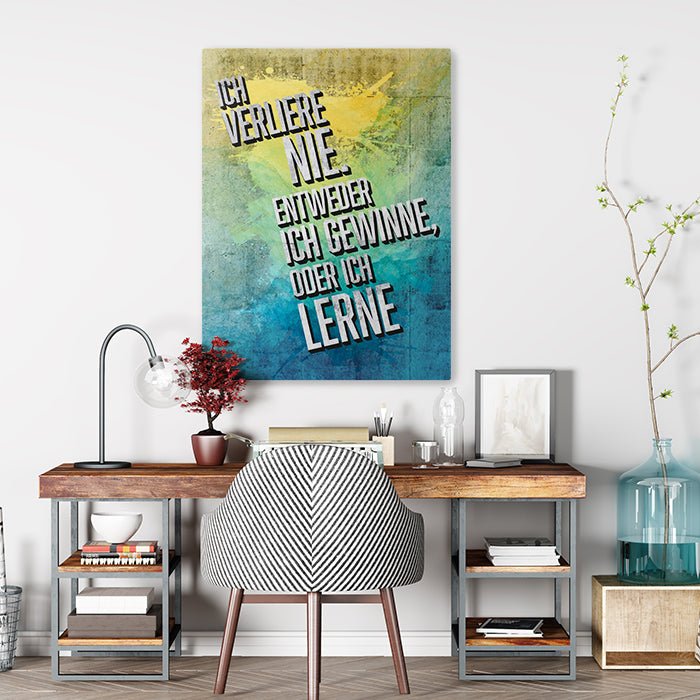 Leinwandbild Motivation, Hochformat M0430 kaufen - Bild 2 Leinwandbild Motivation, Hochformat M0430 kaufen - Bild 2