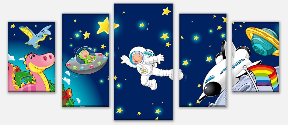 Leinwandbild Mehrteiler Weltall M0431 entdecken - Bild 1 Leinwandbild Mehrteiler Weltall M0431 entdecken - Bild 1