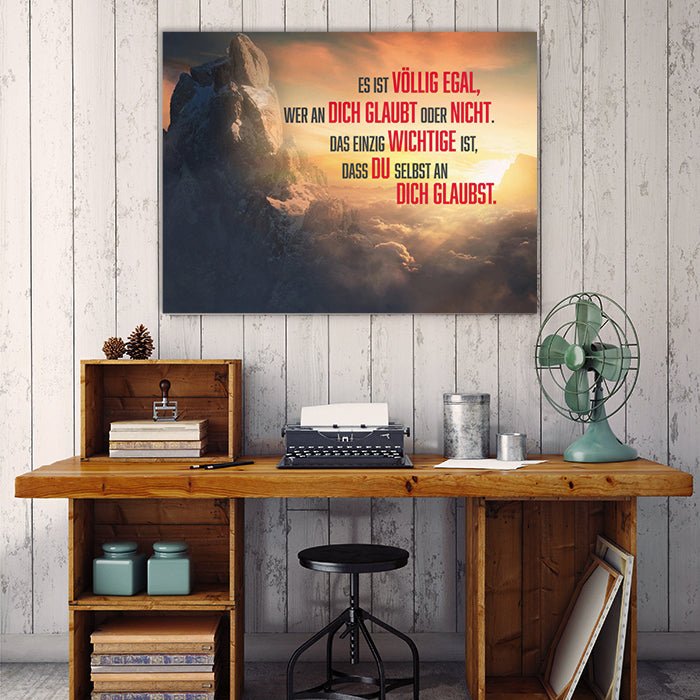 Leinwandbild Motivation, Querformat M0435 kaufen - Bild 3 Leinwandbild Motivation, Querformat M0435 kaufen - Bild 3