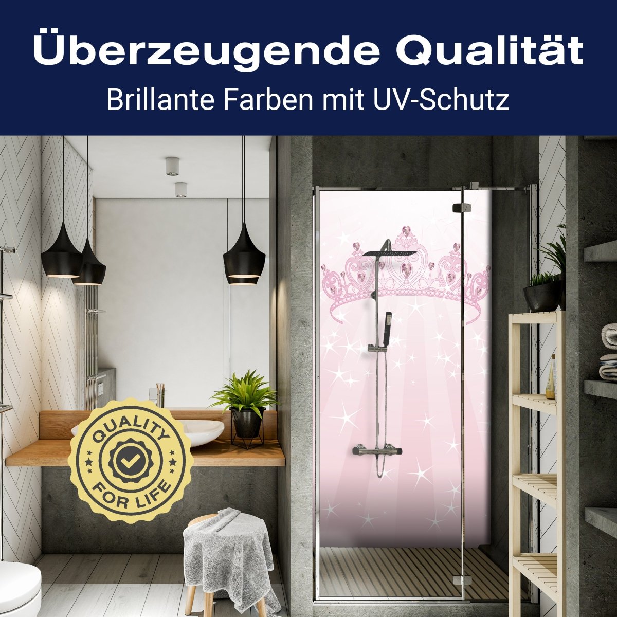 Duschwand Prinzessinnenkrone M0436 entdecken - Bild 2 Duschwand Prinzessinnenkrone M0436 entdecken - Bild 2