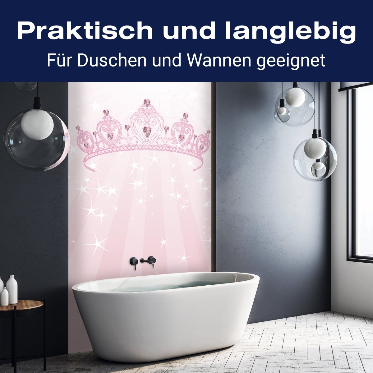 Duschwand Prinzessinnenkrone M0436 entdecken - Bild 3 Duschwand Prinzessinnenkrone M0436 entdecken - Bild 3