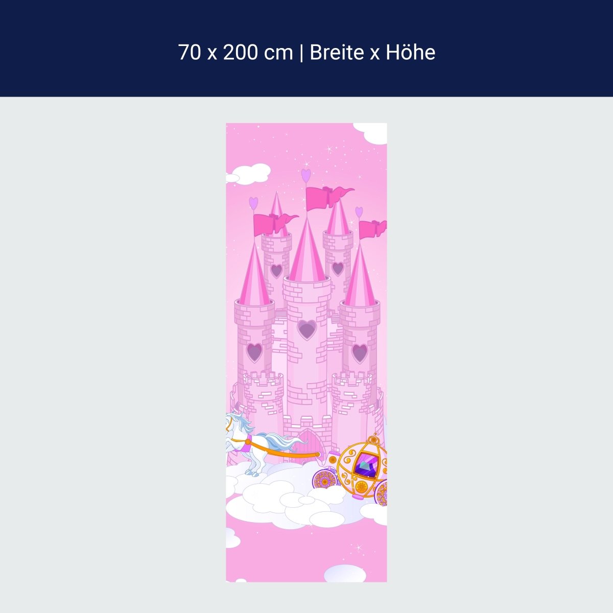 Duschwand Pferdekutsche M0437 Duschwand Pferdekutsche M0437