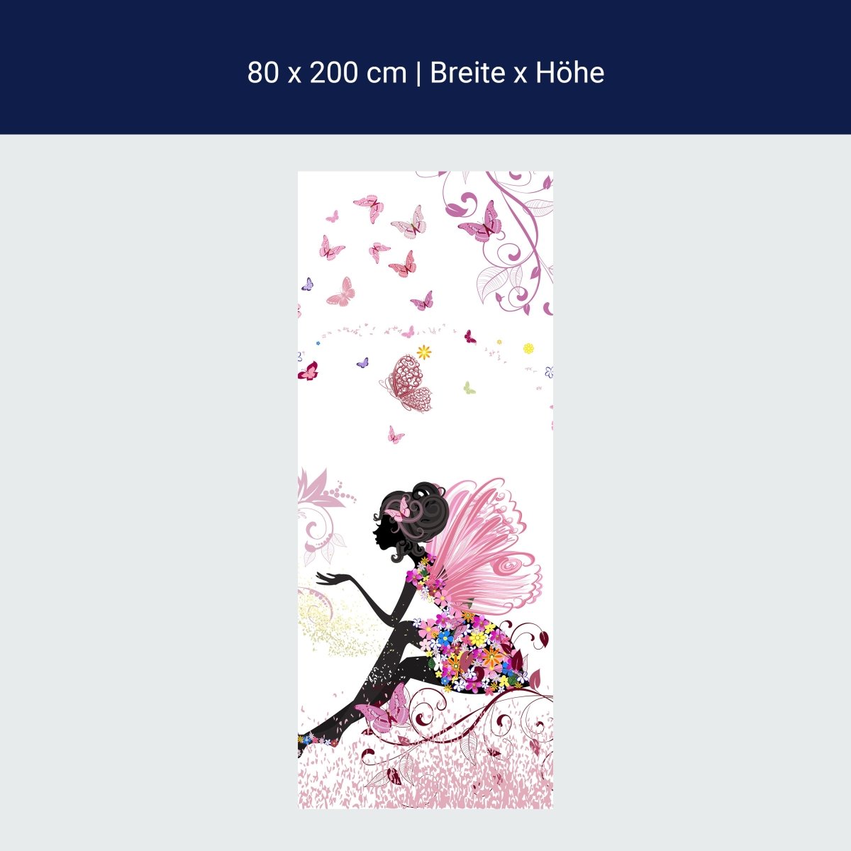 Duschwand Schmetterlingselfe M0438 Duschwand Schmetterlingselfe M0438