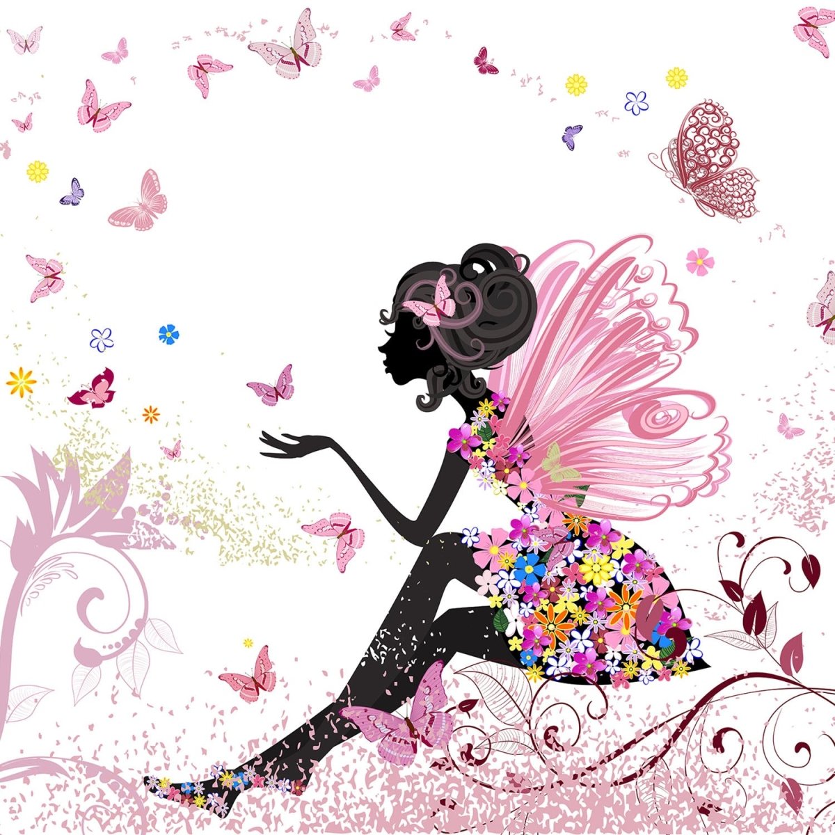 Beistelltisch Schmetterlingselfe M0438 entdecken - Bild 2 Beistelltisch Schmetterlingselfe M0438 entdecken - Bild 2