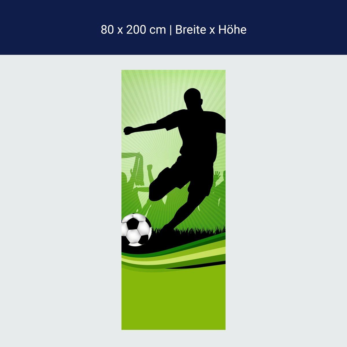 Duschwand Fussball M0439 Duschwand Fussball M0439