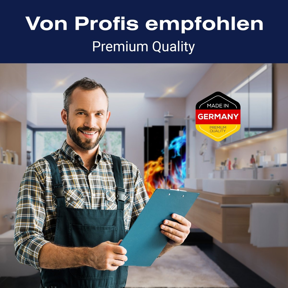 Duschwand Feuerdrachen M0440 entdecken - Bild 5 Duschwand Feuerdrachen M0440 entdecken - Bild 5