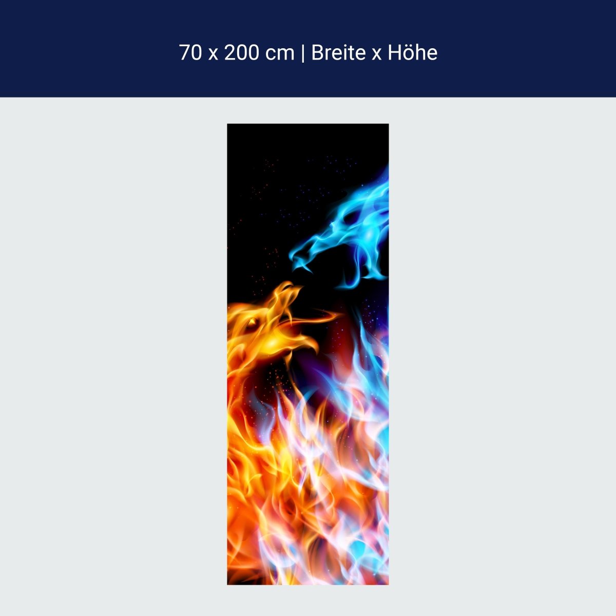 Duschwand Feuerdrachen M0440 Duschwand Feuerdrachen M0440