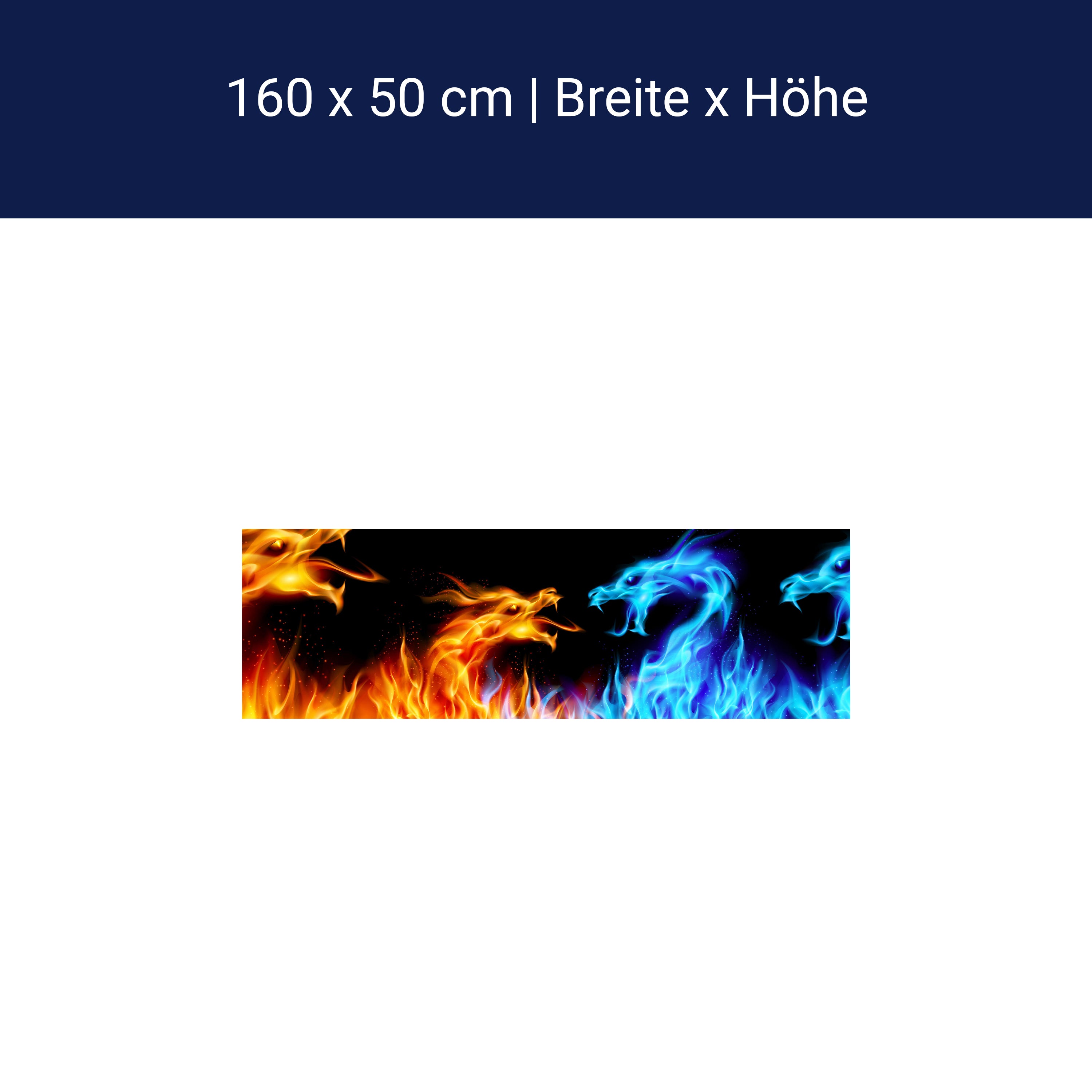 Küchenrückwand Feuerdrachen M0440 Küchenrückwand Feuerdrachen M0440