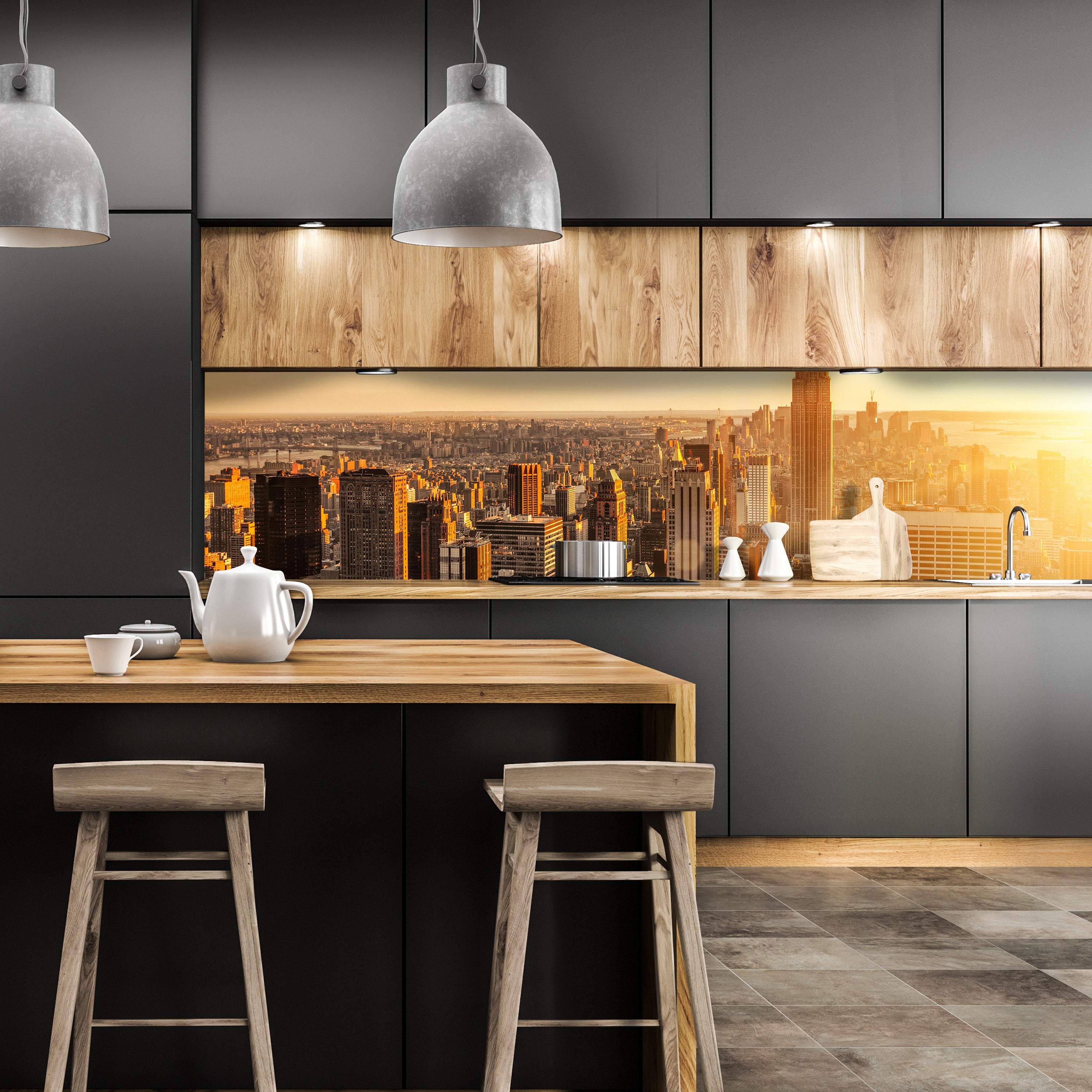 Küchenrückwand New York M0444 entdecken - Bild 1 Küchenrückwand New York M0444 entdecken - Bild 1