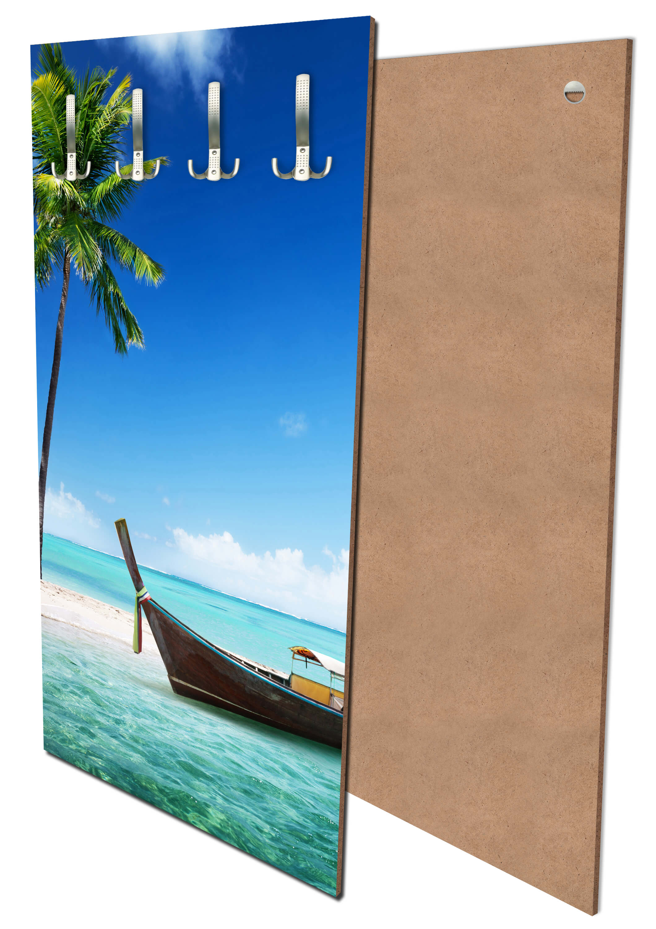 Garderobe Fischerboot am Strand M0452 entdecken - Bild 1 Garderobe Fischerboot am Strand M0452 entdecken - Bild 1