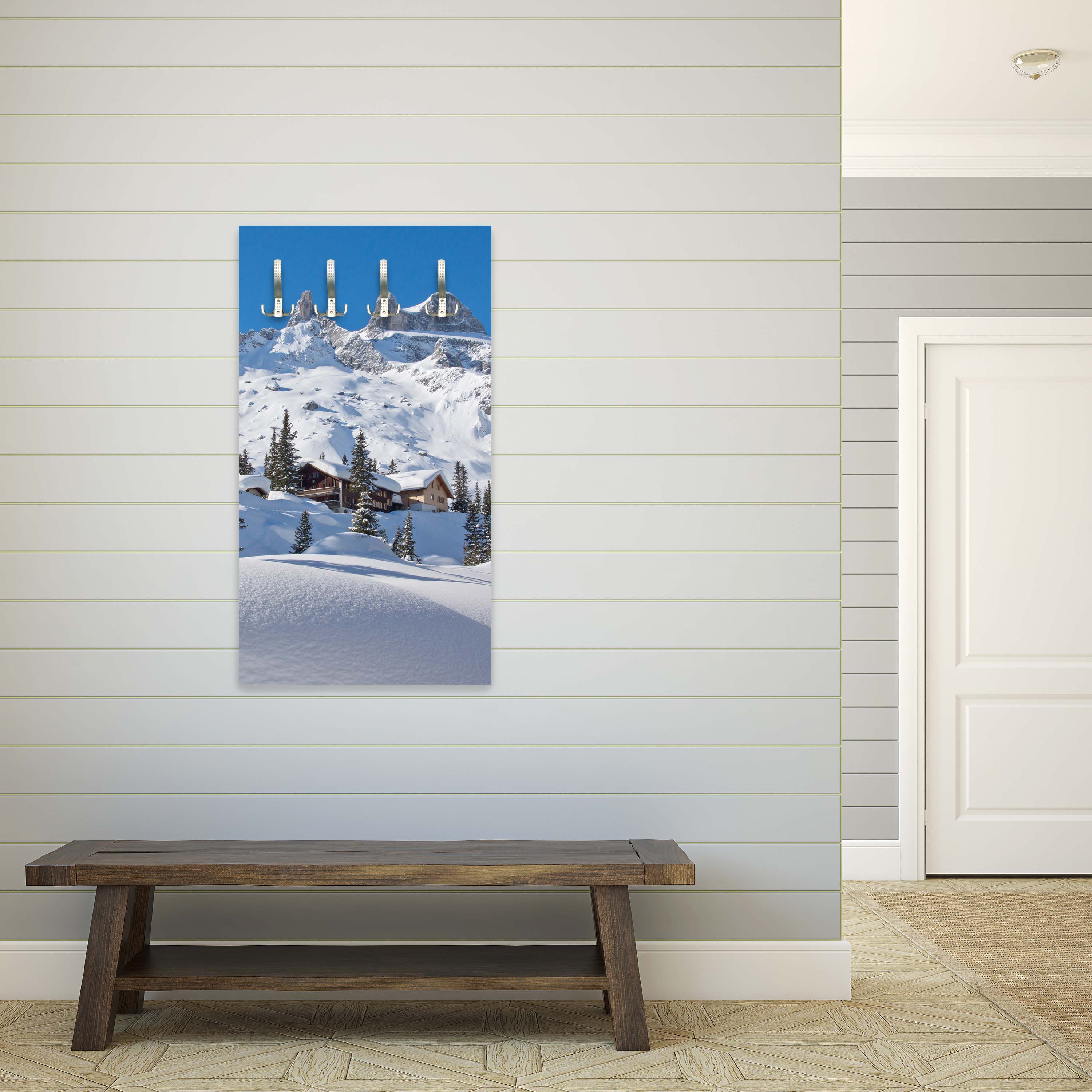 Garderobe Verschneite Alpen M0454 entdecken - Bild 6 Garderobe Verschneite Alpen M0454 entdecken - Bild 6