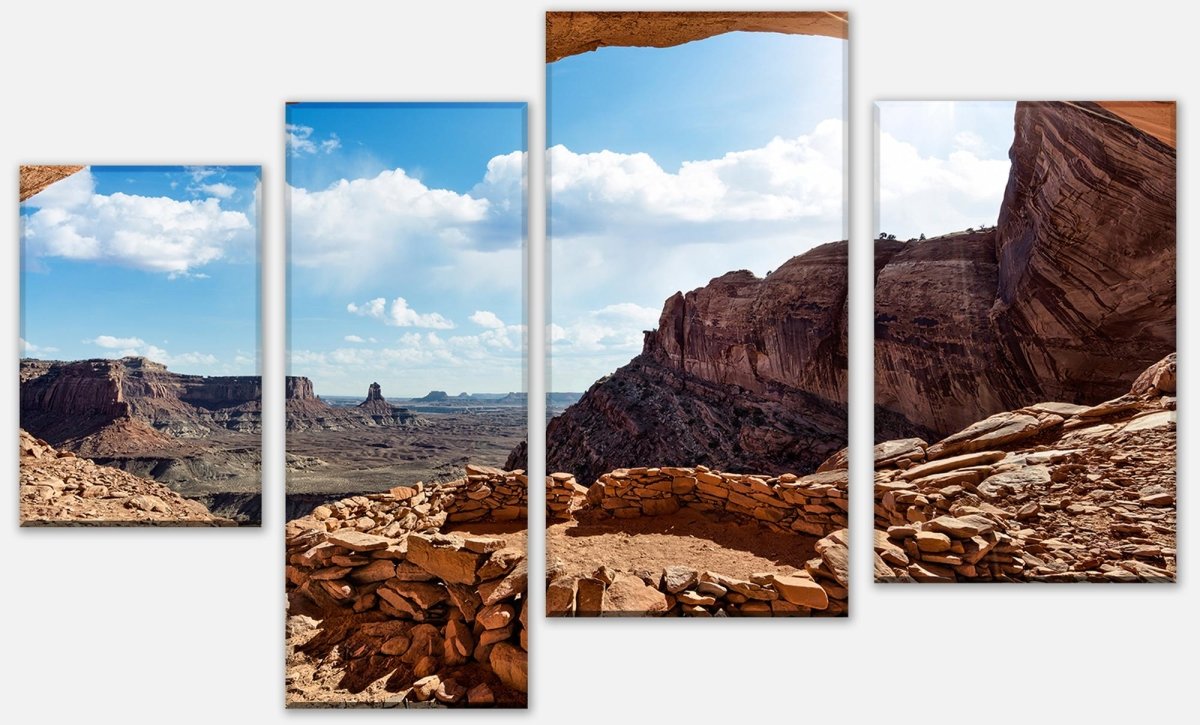 Leinwandbild Mehrteiler False Kiva USA M0456 Leinwandbild Mehrteiler False Kiva USA M0456