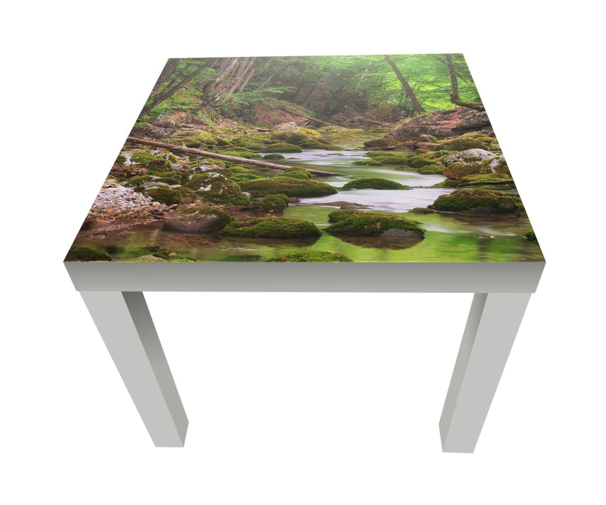 Beistelltisch Fluss im Wald M0460 entdecken - Bild 1 Beistelltisch Fluss im Wald M0460 entdecken - Bild 1