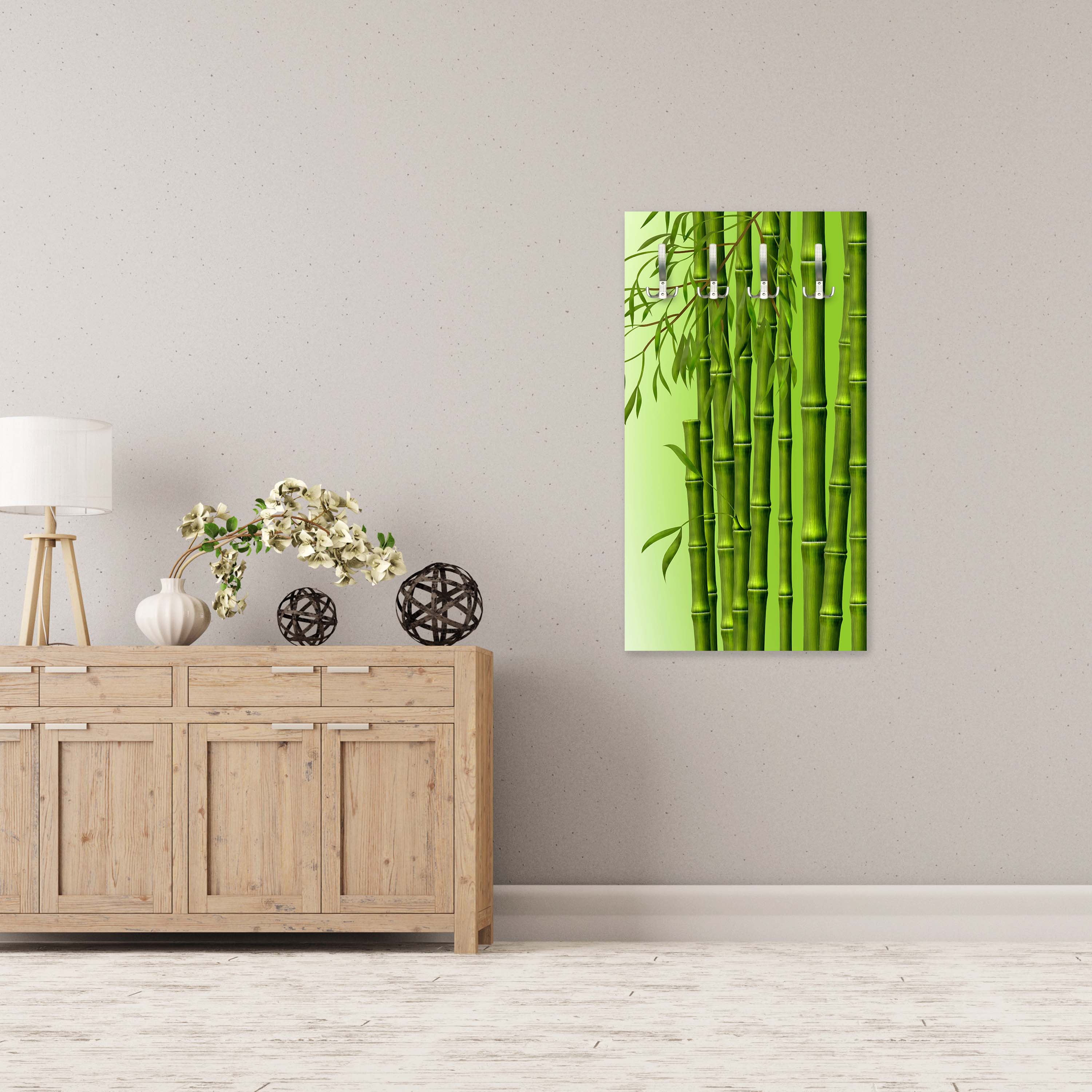 Garderobe Bambuszweige M0461 entdecken - Bild 5 Garderobe Bambuszweige M0461 entdecken - Bild 5