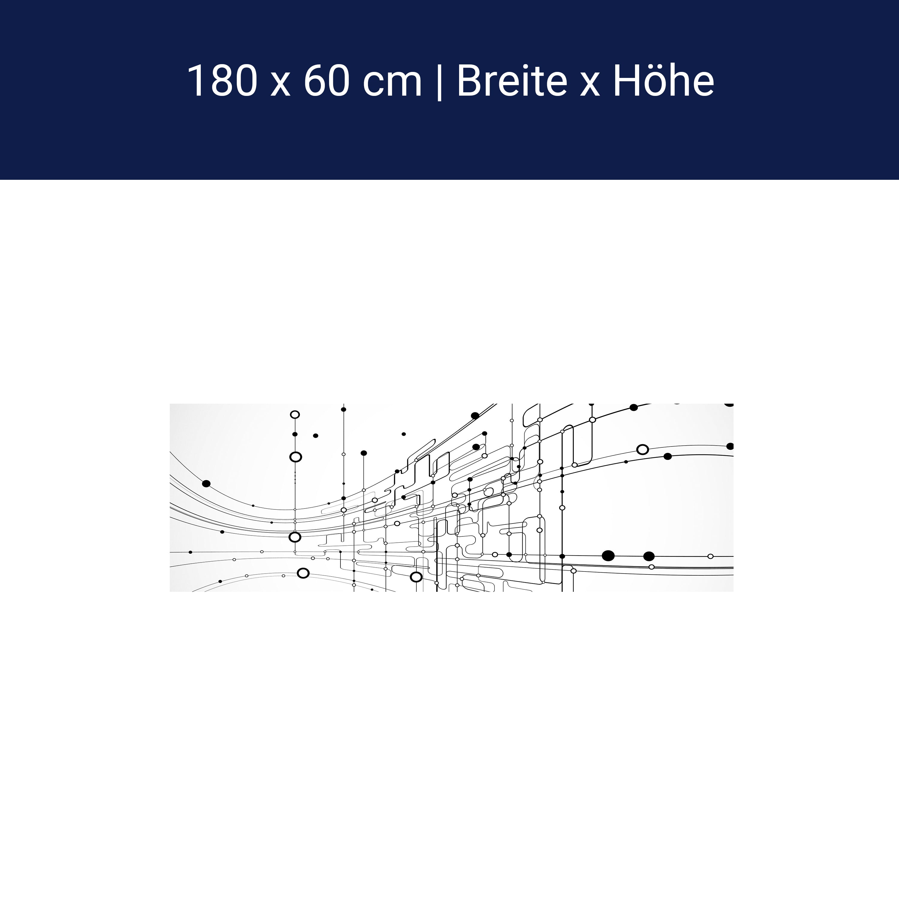 Küchenrückwand Abstrakte Verbindungen M0463 Küchenrückwand Abstrakte Verbindungen M0463