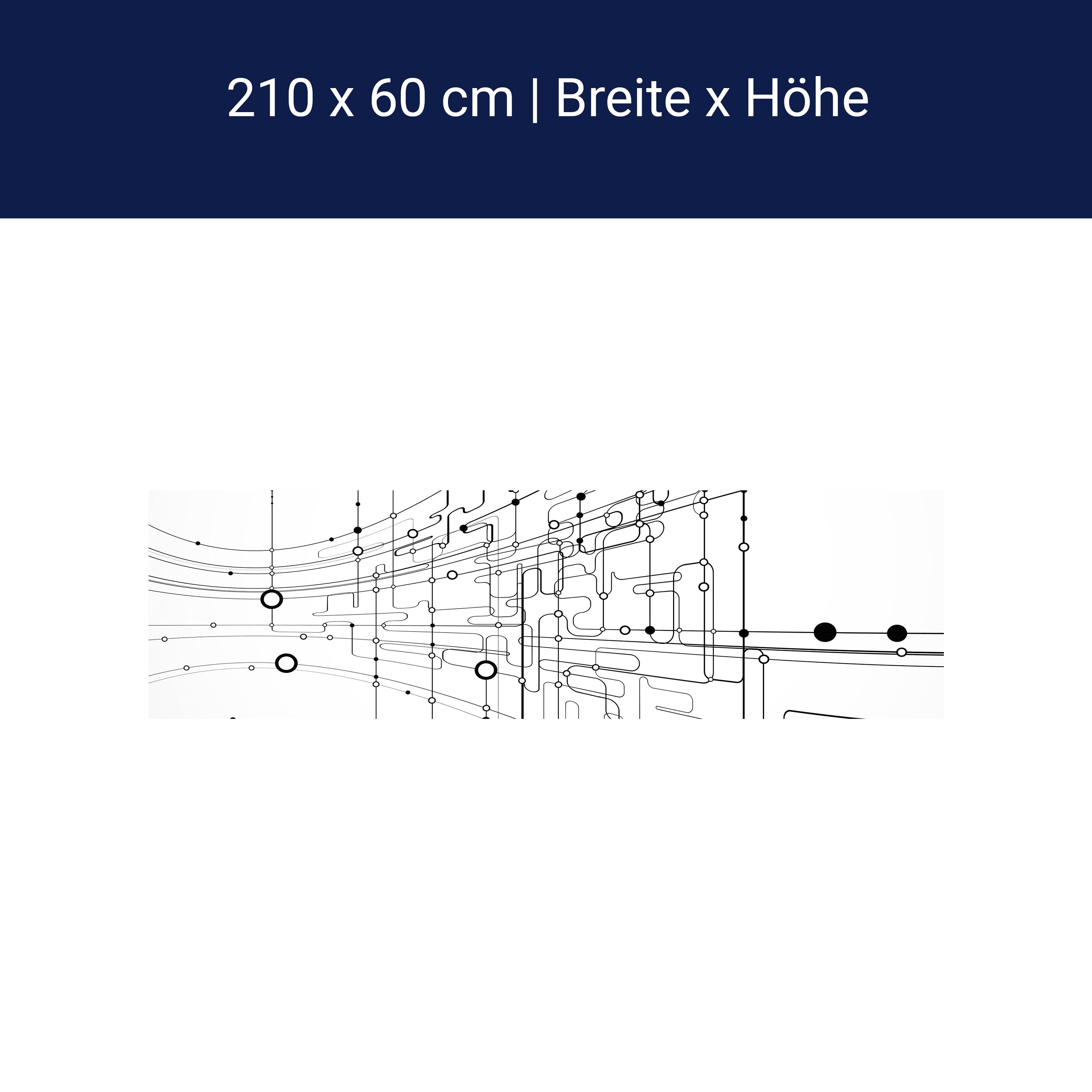 Küchenrückwand Abstrakte Verbindungen M0463 Küchenrückwand Abstrakte Verbindungen M0463