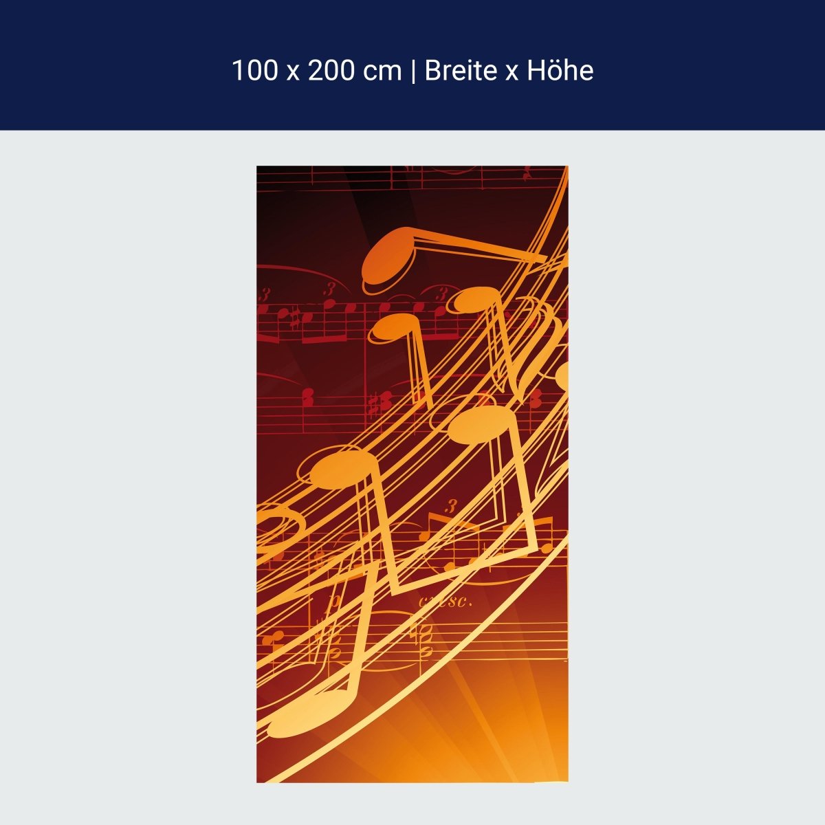 Duschwand Musik M0465 Duschwand Musik M0465