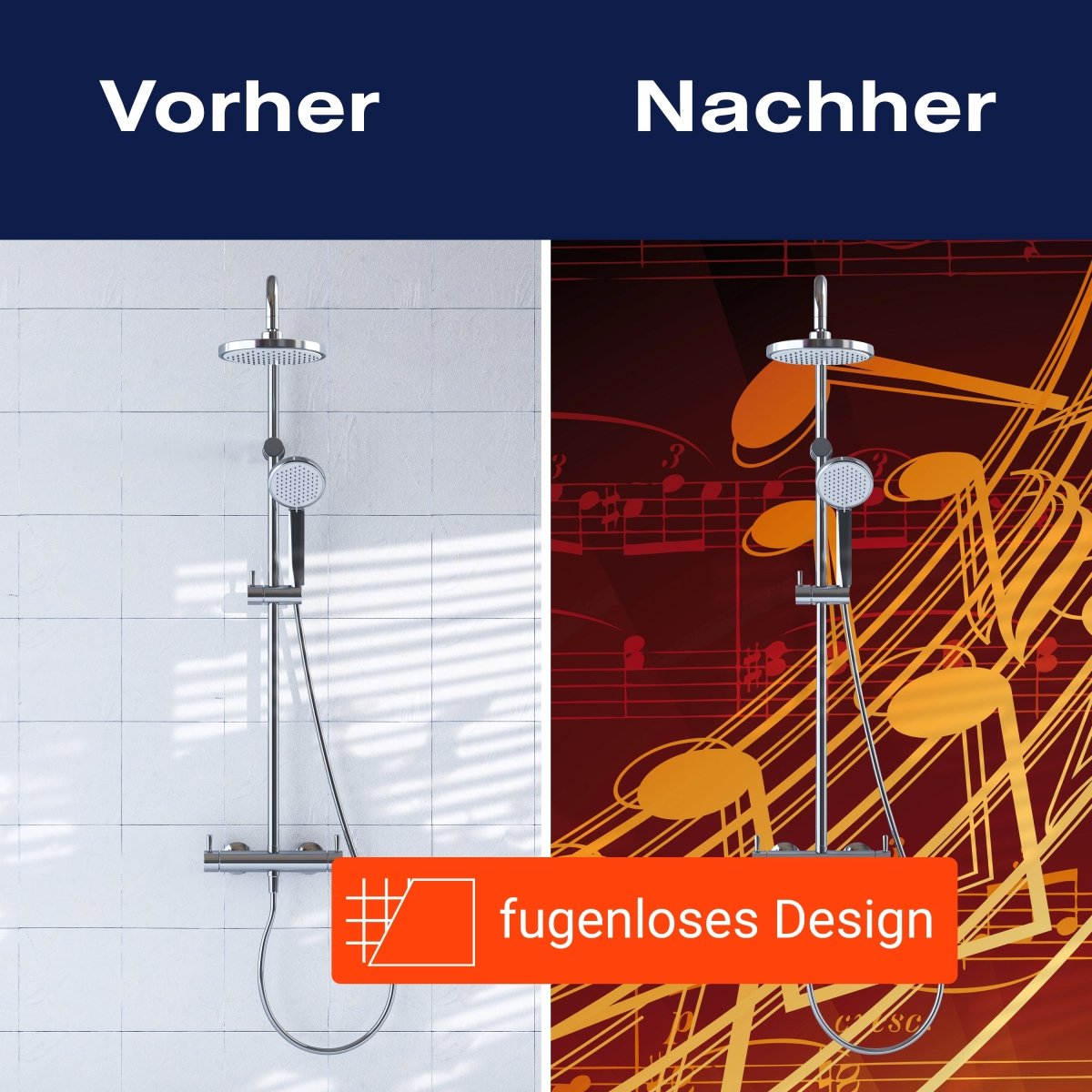 Duschwand Musik M0465 entdecken - Bild 9 Duschwand Musik M0465 entdecken - Bild 9