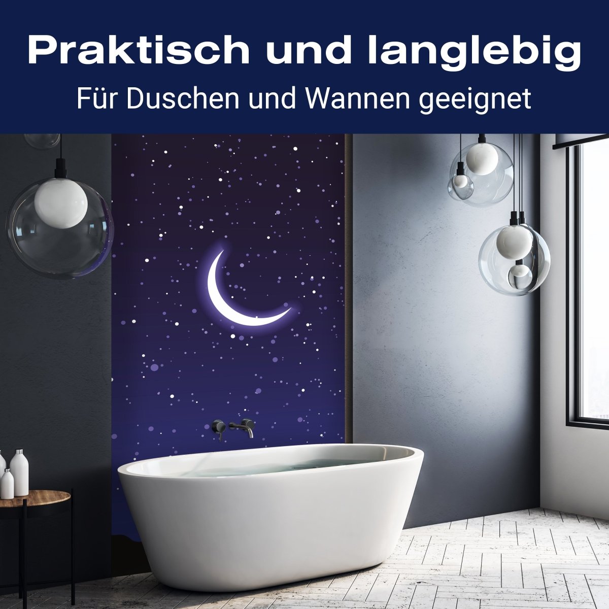 Duschwand Sternennacht M0470 entdecken - Bild 3 Duschwand Sternennacht M0470 entdecken - Bild 3