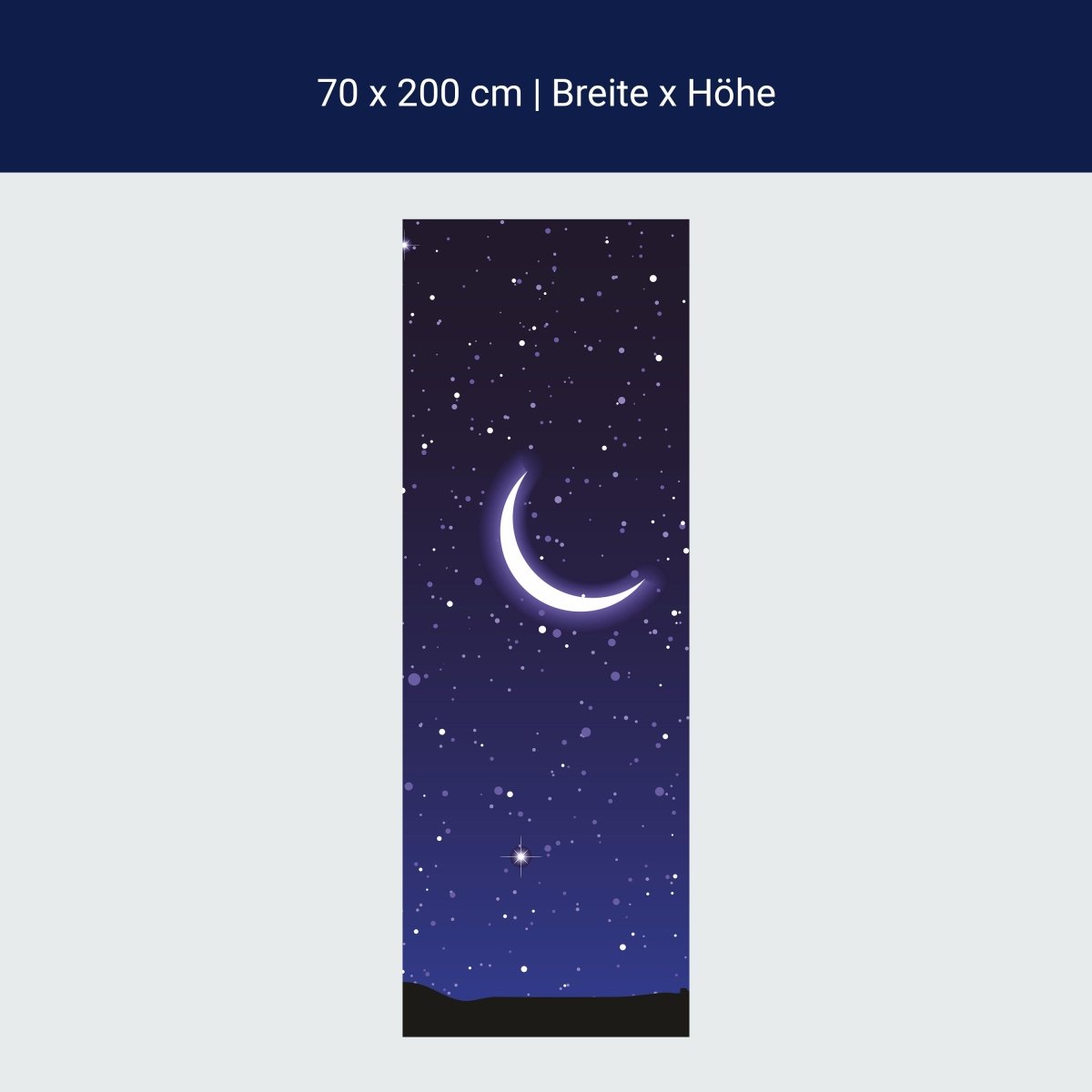 Duschwand Sternennacht M0470 Duschwand Sternennacht M0470