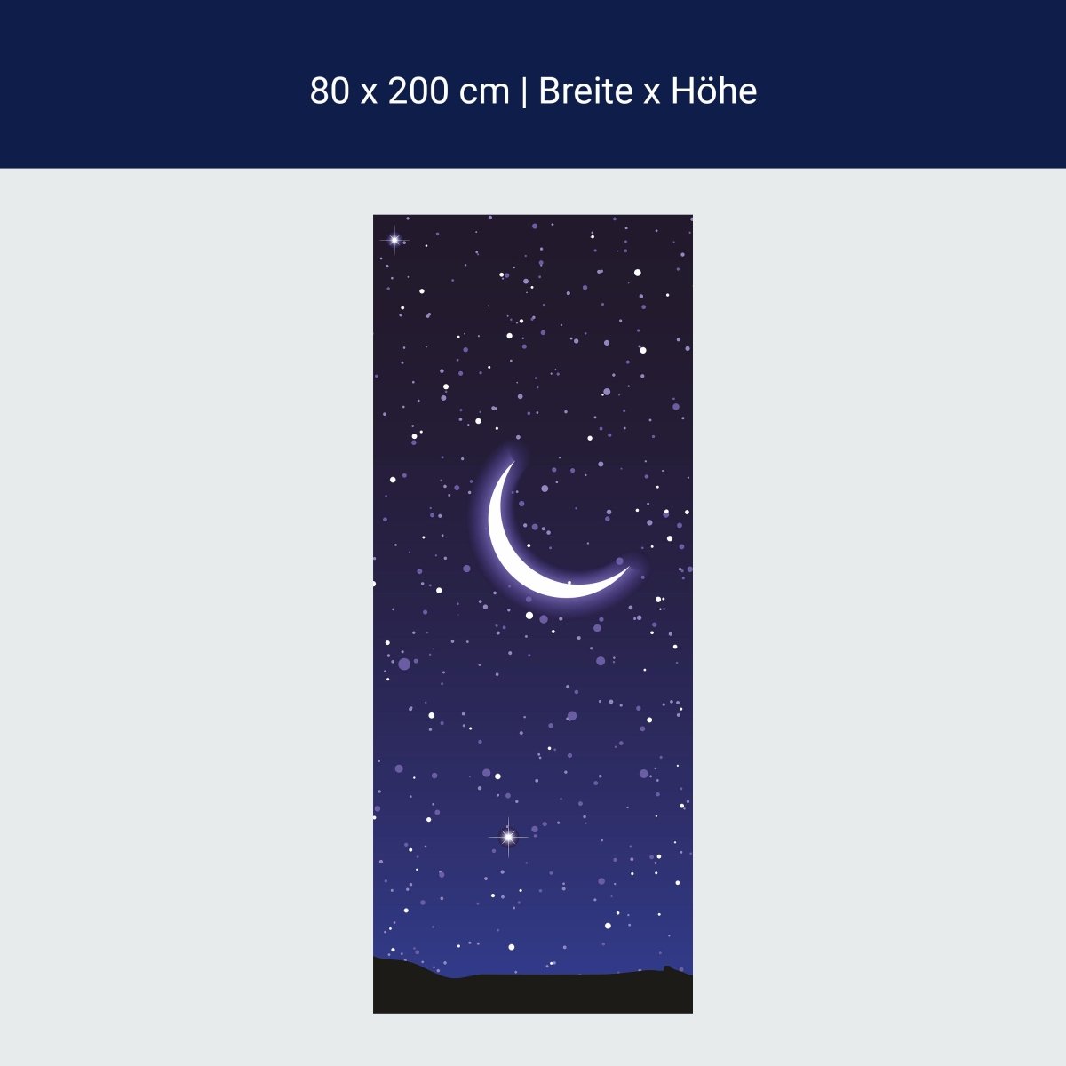 Duschwand Sternennacht M0470 Duschwand Sternennacht M0470