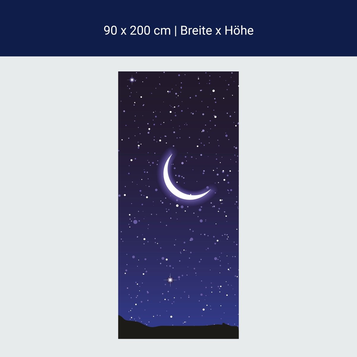 Duschwand Sternennacht M0470 Duschwand Sternennacht M0470