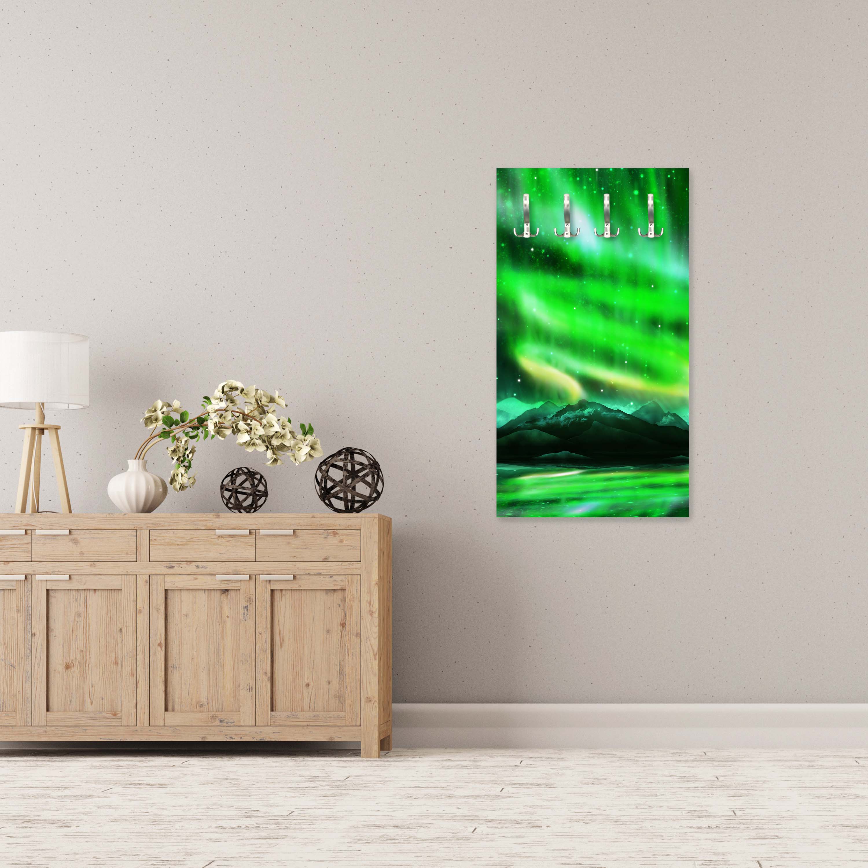 Garderobe Grünes Nordlicht M0475 entdecken - Bild 6 Garderobe Grünes Nordlicht M0475 entdecken - Bild 6