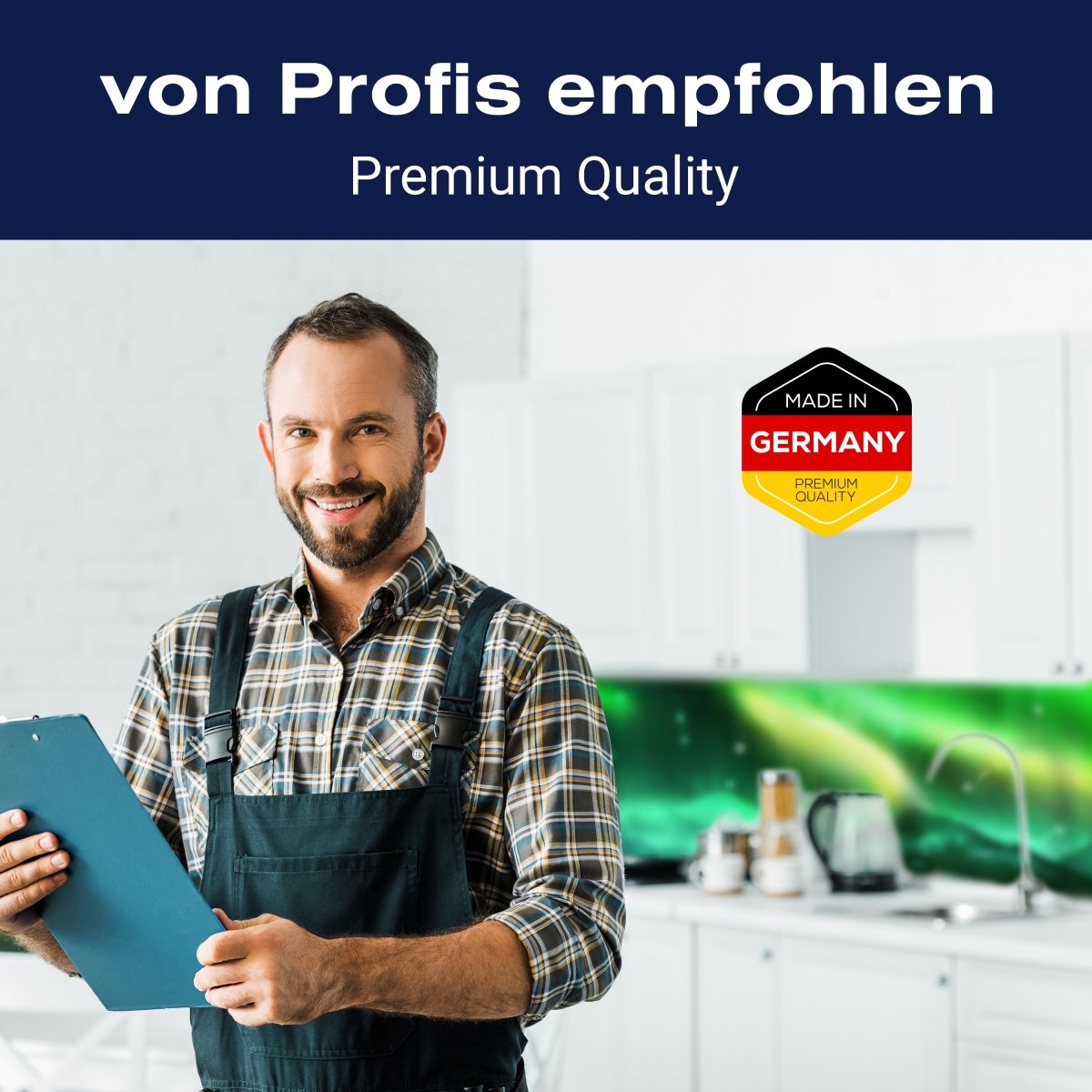 Küchenrückwand Grünes Nordlicht M0475 entdecken - Bild 5 Küchenrückwand Grünes Nordlicht M0475 entdecken - Bild 5