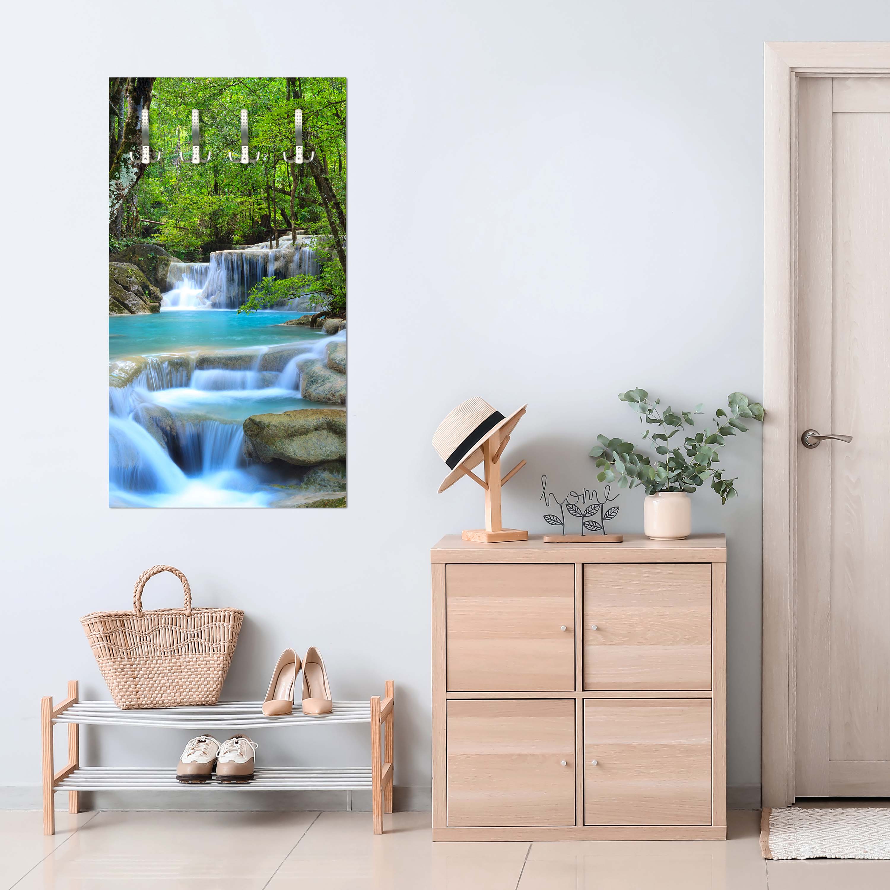 Garderobe Wasserfall im Wald M0485 entdecken - Bild 3 Garderobe Wasserfall im Wald M0485 entdecken - Bild 3