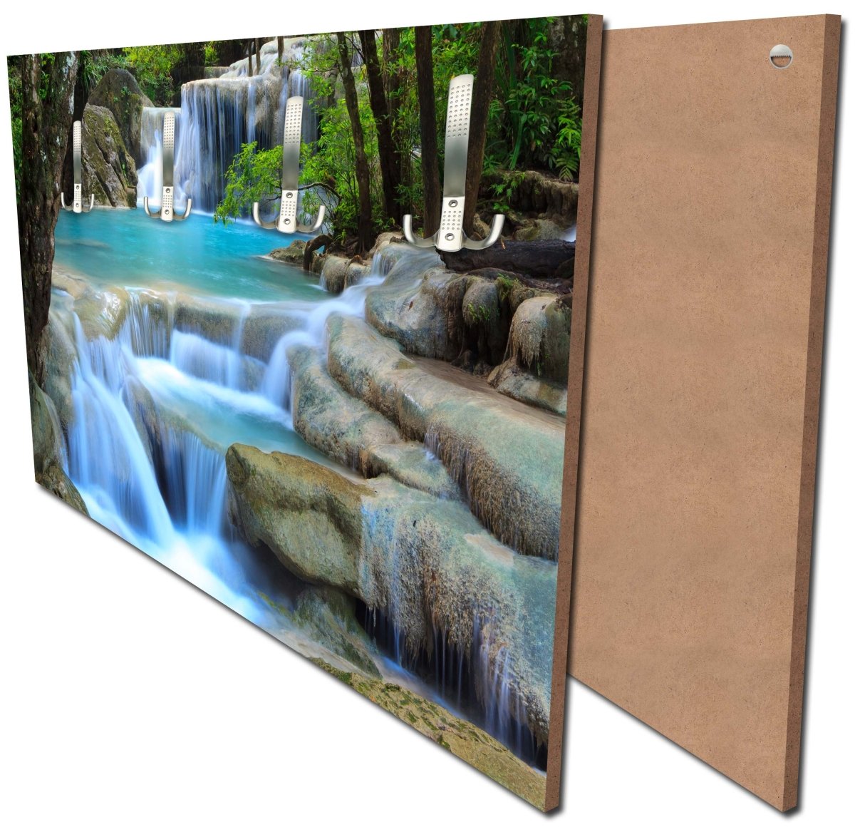 Garderobe Wasserfall im Wald M0485 Garderobe Wasserfall im Wald M0485