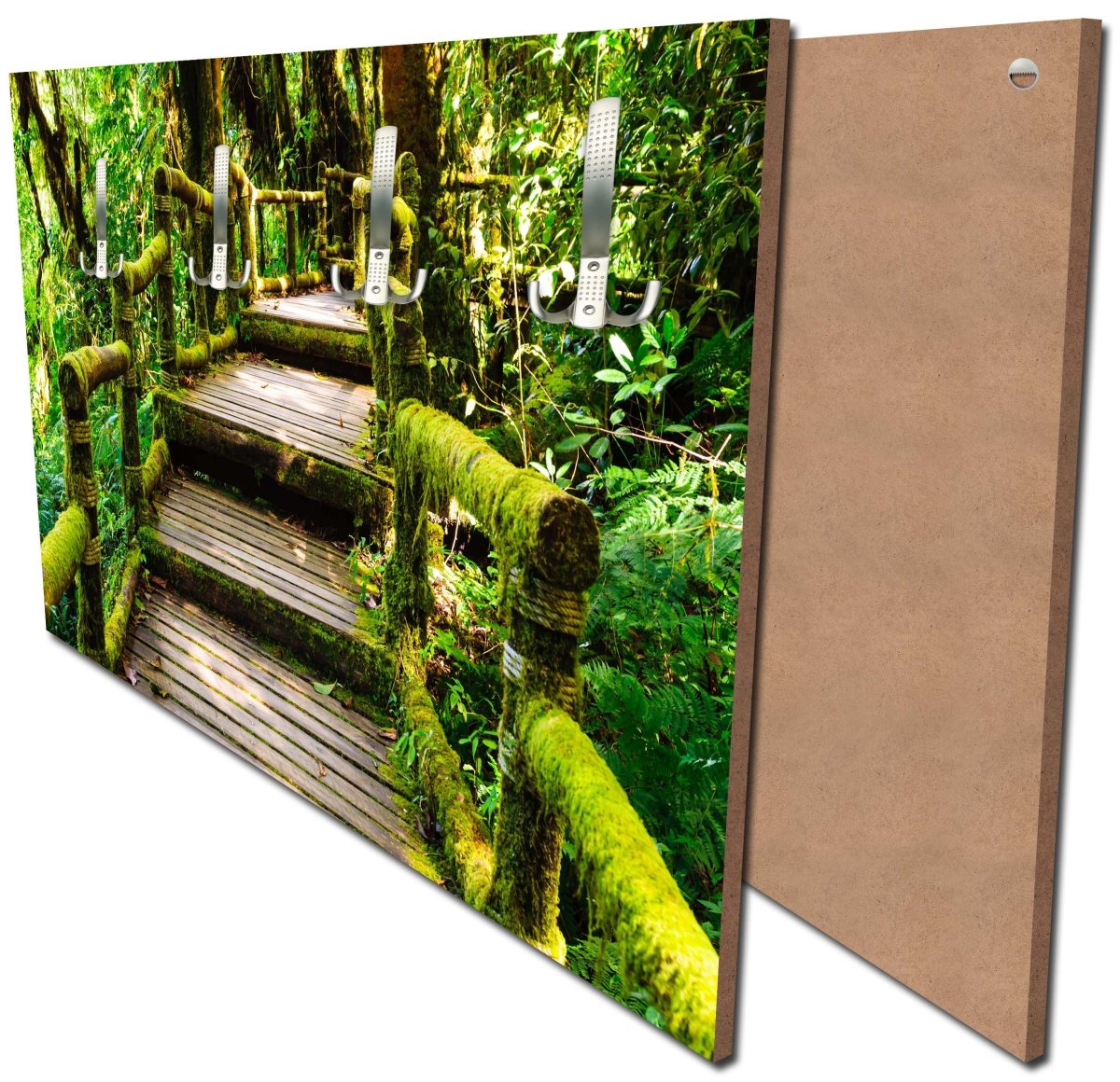 Garderobe Treppe im Urwald M0486 Garderobe Treppe im Urwald M0486