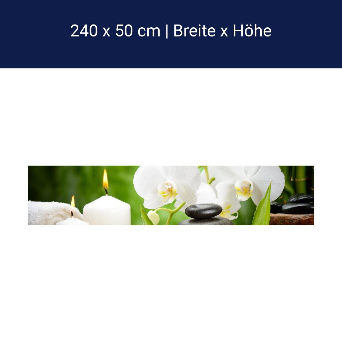 Küchenrückwand Wellness M0491 Küchenrückwand Wellness M0491
