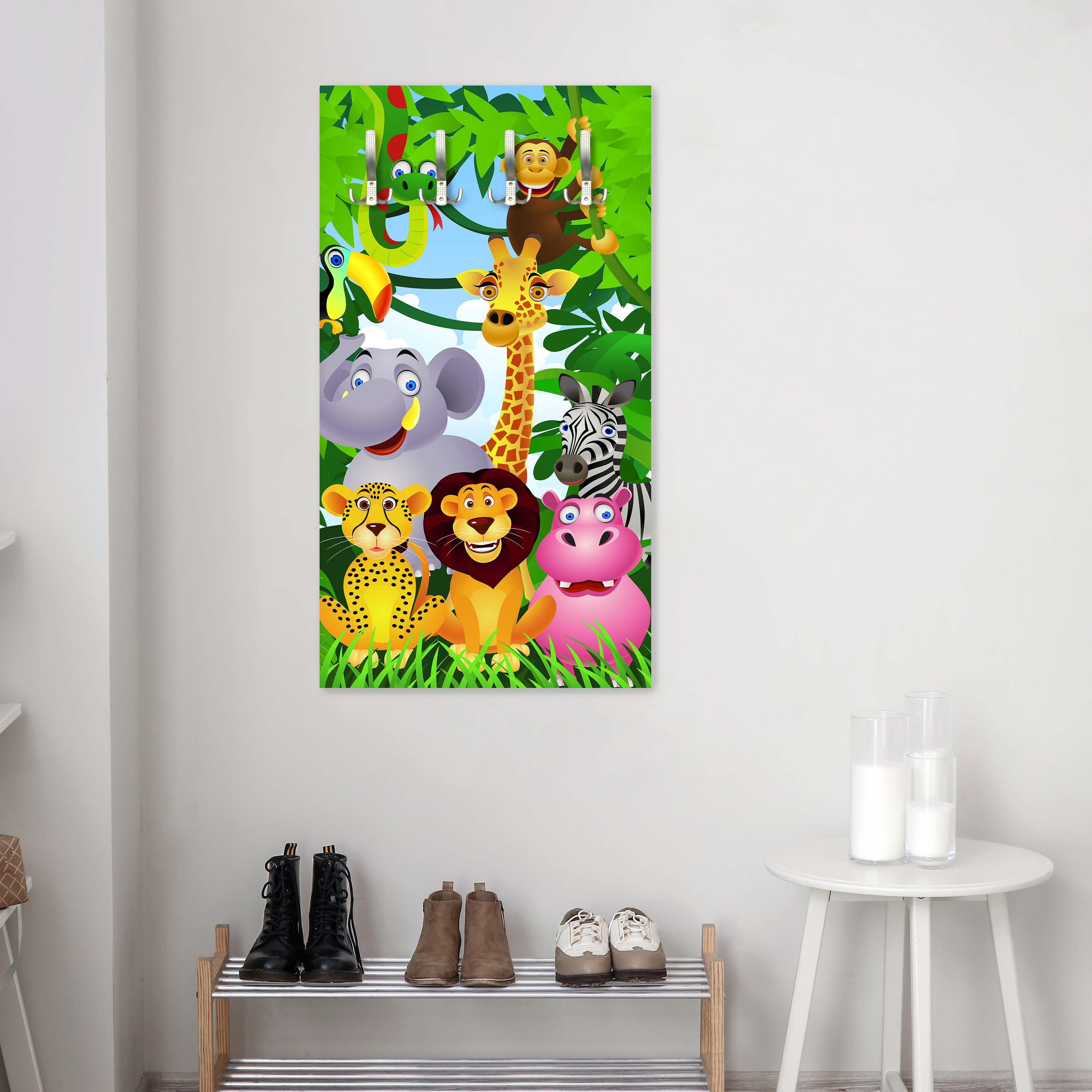 Garderobe Dschungelfreunde M0496 entdecken - Bild 6 Garderobe Dschungelfreunde M0496 entdecken - Bild 6