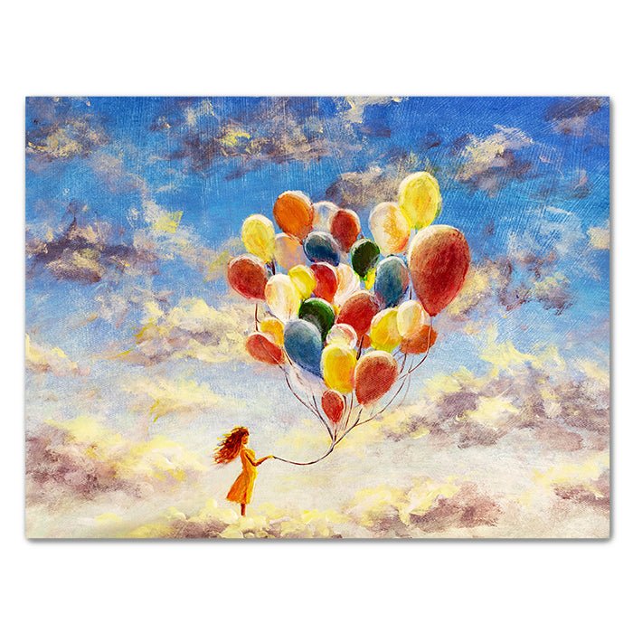 Leinwandbild Malerei Mädchen Querformat M0496 kaufen - Bild 1 Leinwandbild Malerei Mädchen Querformat M0496 kaufen - Bild 1