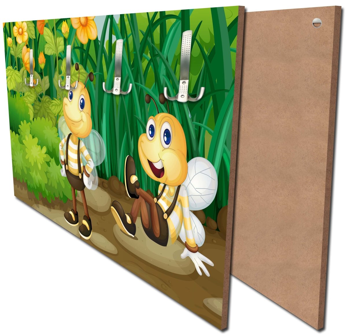 Garderobe Bienen im Garten M0498 Garderobe Bienen im Garten M0498