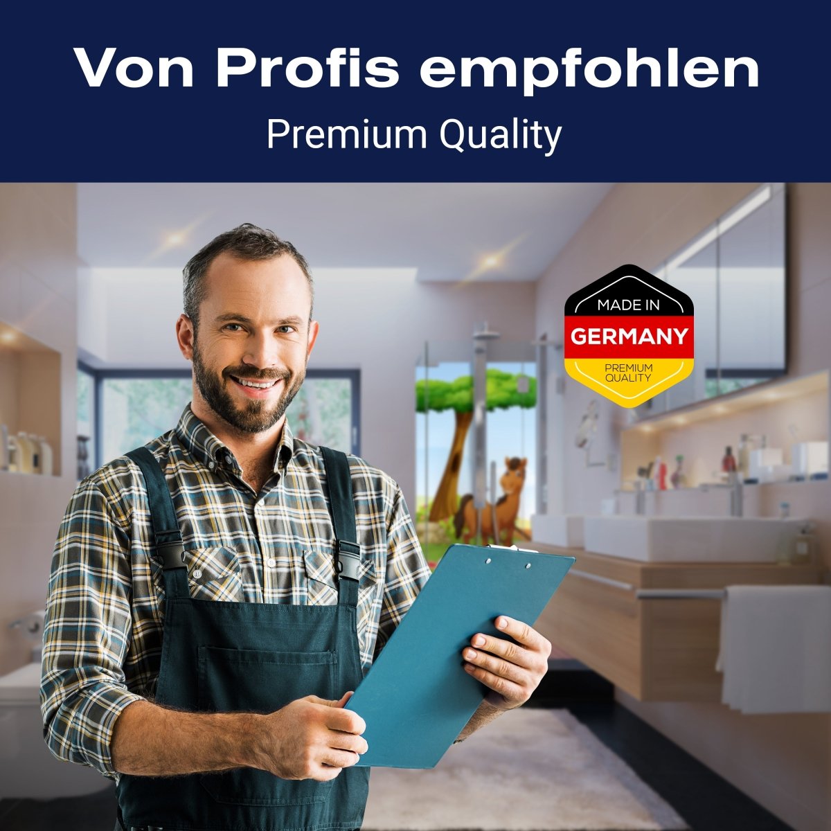 Duschwand Pferdefarm M0501 entdecken - Bild 5 Duschwand Pferdefarm M0501 entdecken - Bild 5