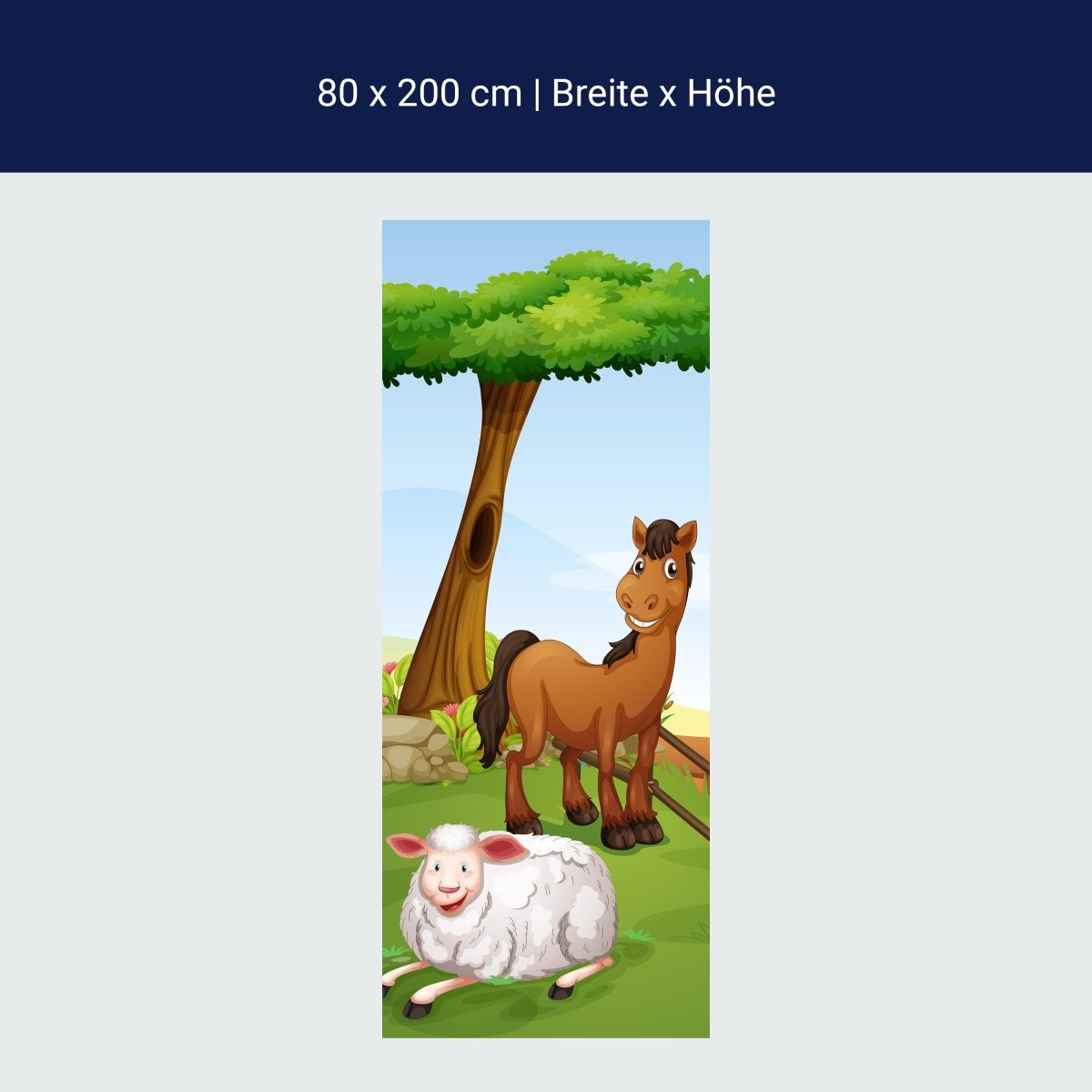 Duschwand Pferdefarm M0501 Duschwand Pferdefarm M0501