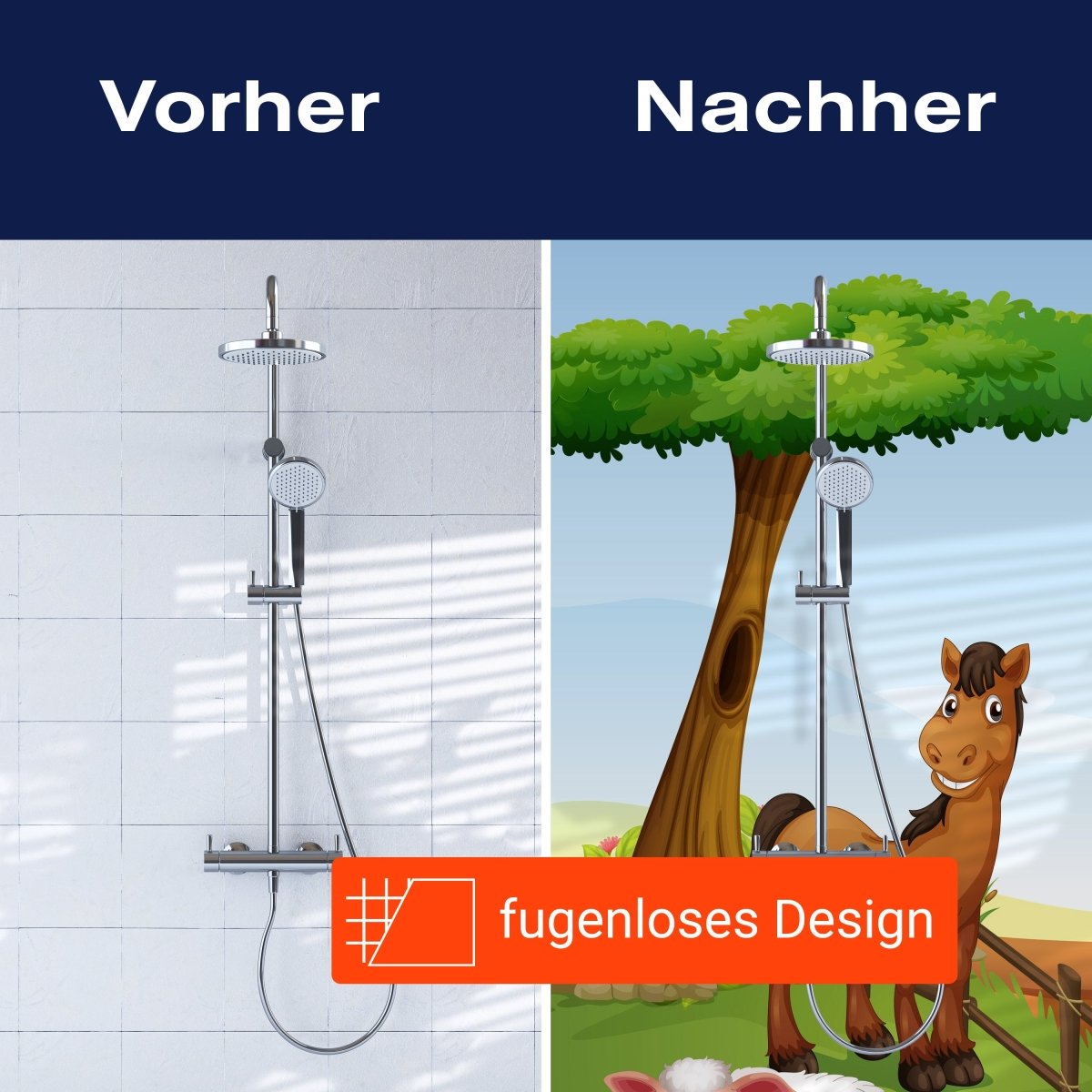 Duschwand Pferdefarm M0501 entdecken - Bild 9 Duschwand Pferdefarm M0501 entdecken - Bild 9