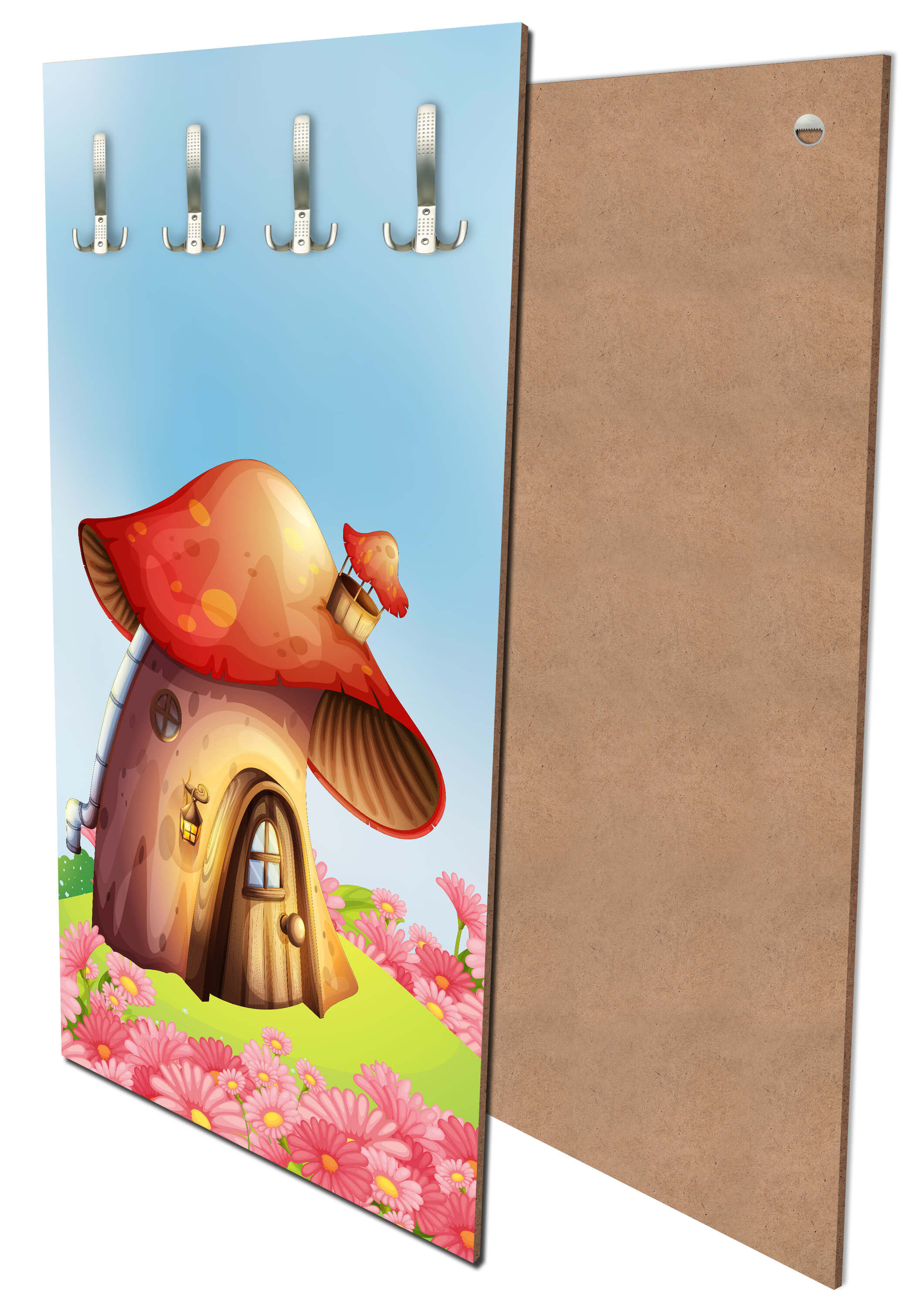 Garderobe Pilz auf der Blumenwiese M0502 entdecken - Bild 1 Garderobe Pilz auf der Blumenwiese M0502 entdecken - Bild 1