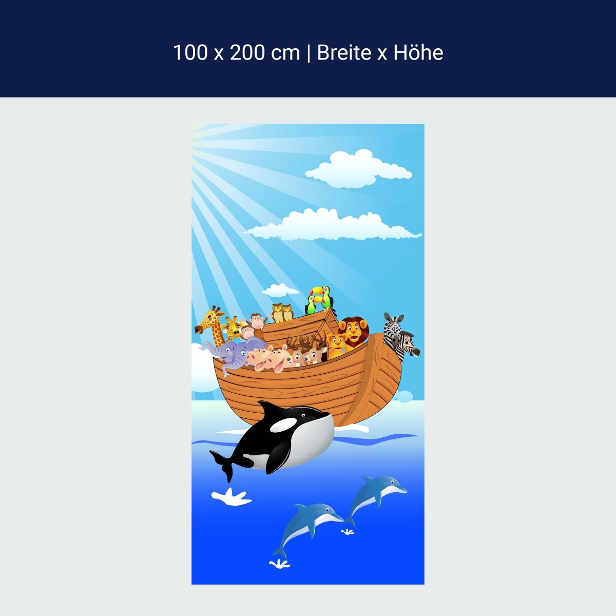 Duschwand Noahs Arche M0503 Duschwand Noahs Arche M0503