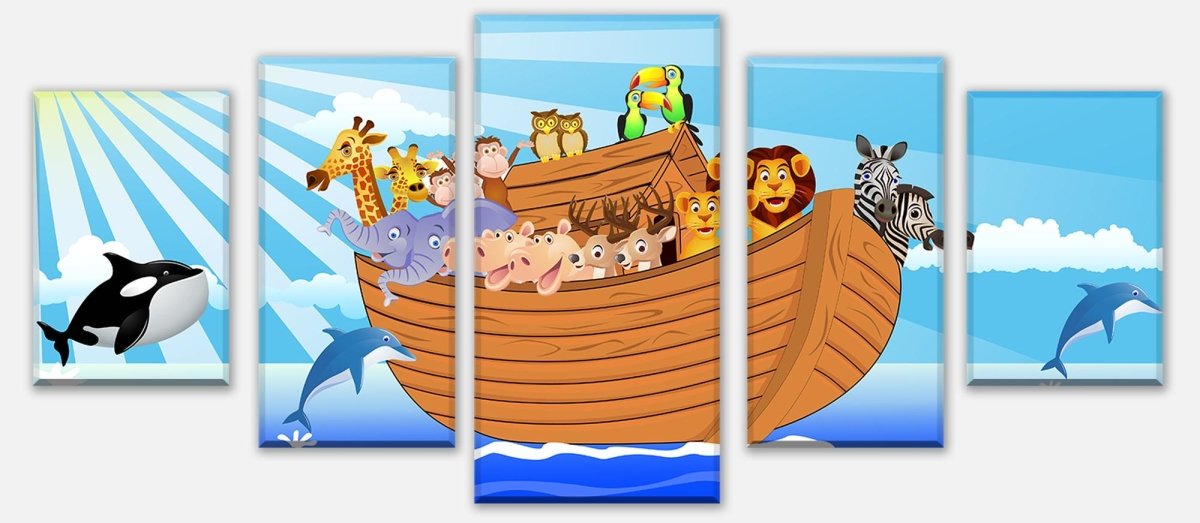 Leinwandbild Mehrteiler Noahs Arche M0503 entdecken - Bild 1 Leinwandbild Mehrteiler Noahs Arche M0503 entdecken - Bild 1