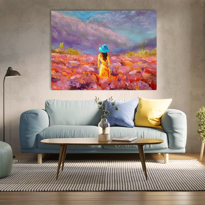 Leinwandbild Malerei Frau Querformat M0503 kaufen - Bild 3 Leinwandbild Malerei Frau Querformat M0503 kaufen - Bild 3