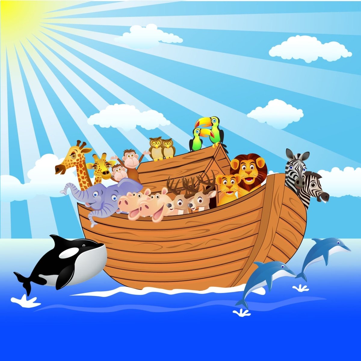 Beistelltisch Noahs Arche M0503 entdecken - Bild 2 Beistelltisch Noahs Arche M0503 entdecken - Bild 2