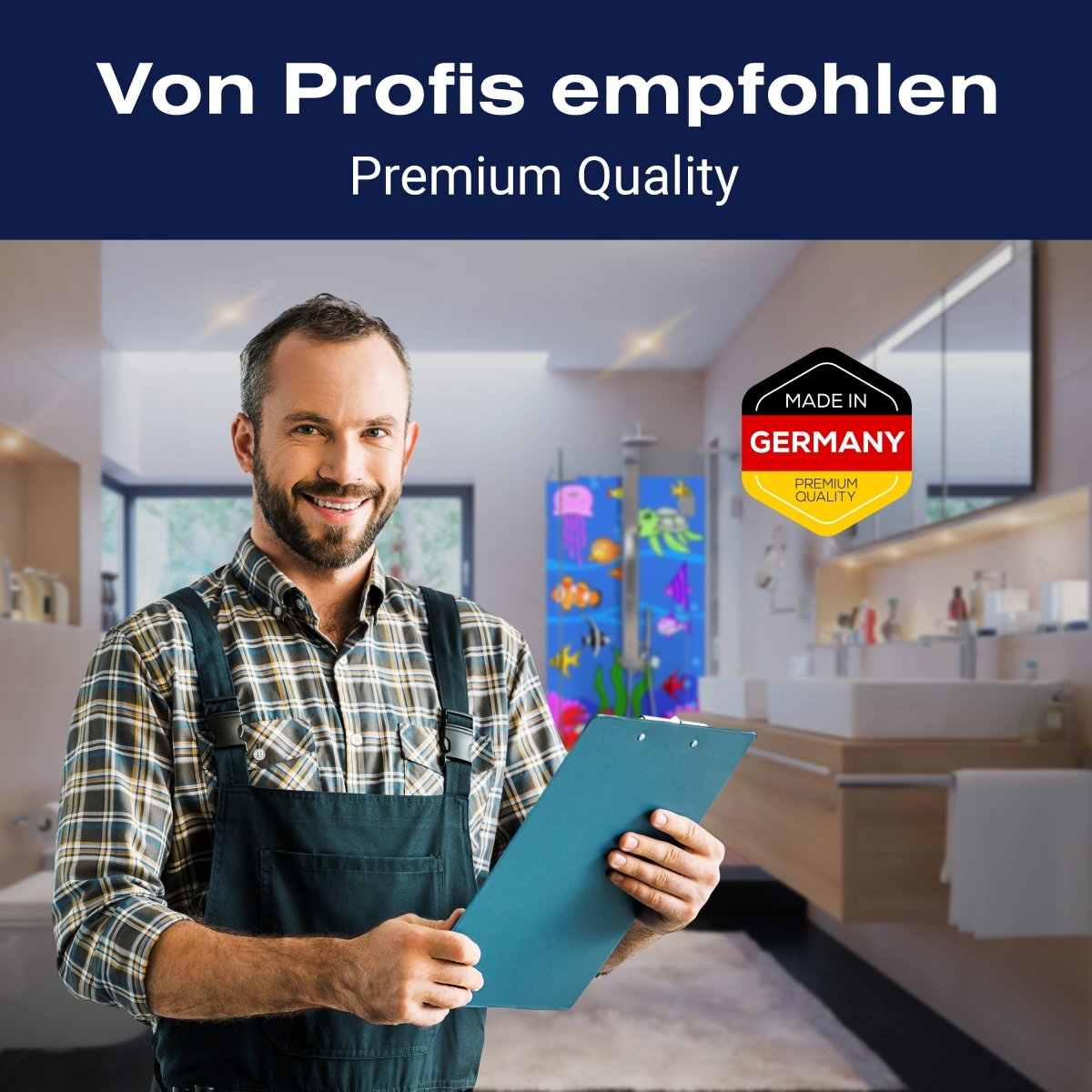 Duschwand Unterwasserwelt M0505 entdecken - Bild 5 Duschwand Unterwasserwelt M0505 entdecken - Bild 5