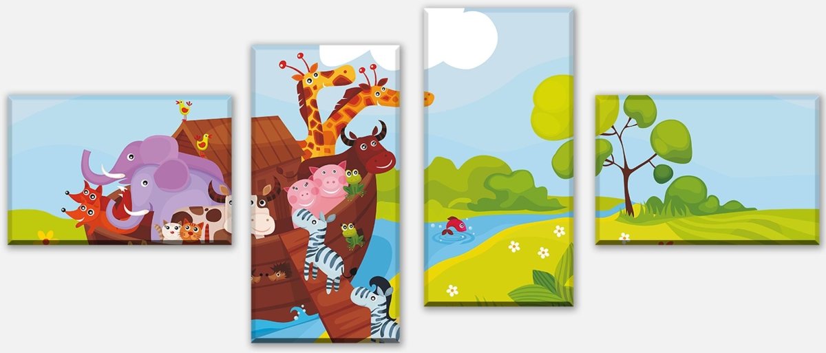 Leinwandbild Mehrteiler Arche M0506 Leinwandbild Mehrteiler Arche M0506