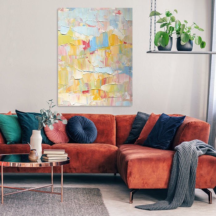 Leinwandbild Malerei Abstrakt Hochformat M0511 kaufen - Bild 2 Leinwandbild Malerei Abstrakt Hochformat M0511 kaufen - Bild 2