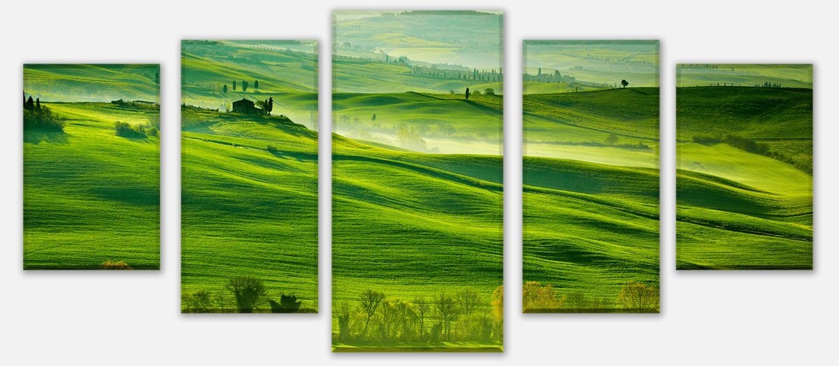 Leinwandbild Mehrteiler Grüne Toskana M0512 entdecken - Bild 1 Leinwandbild Mehrteiler Grüne Toskana M0512 entdecken - Bild 1